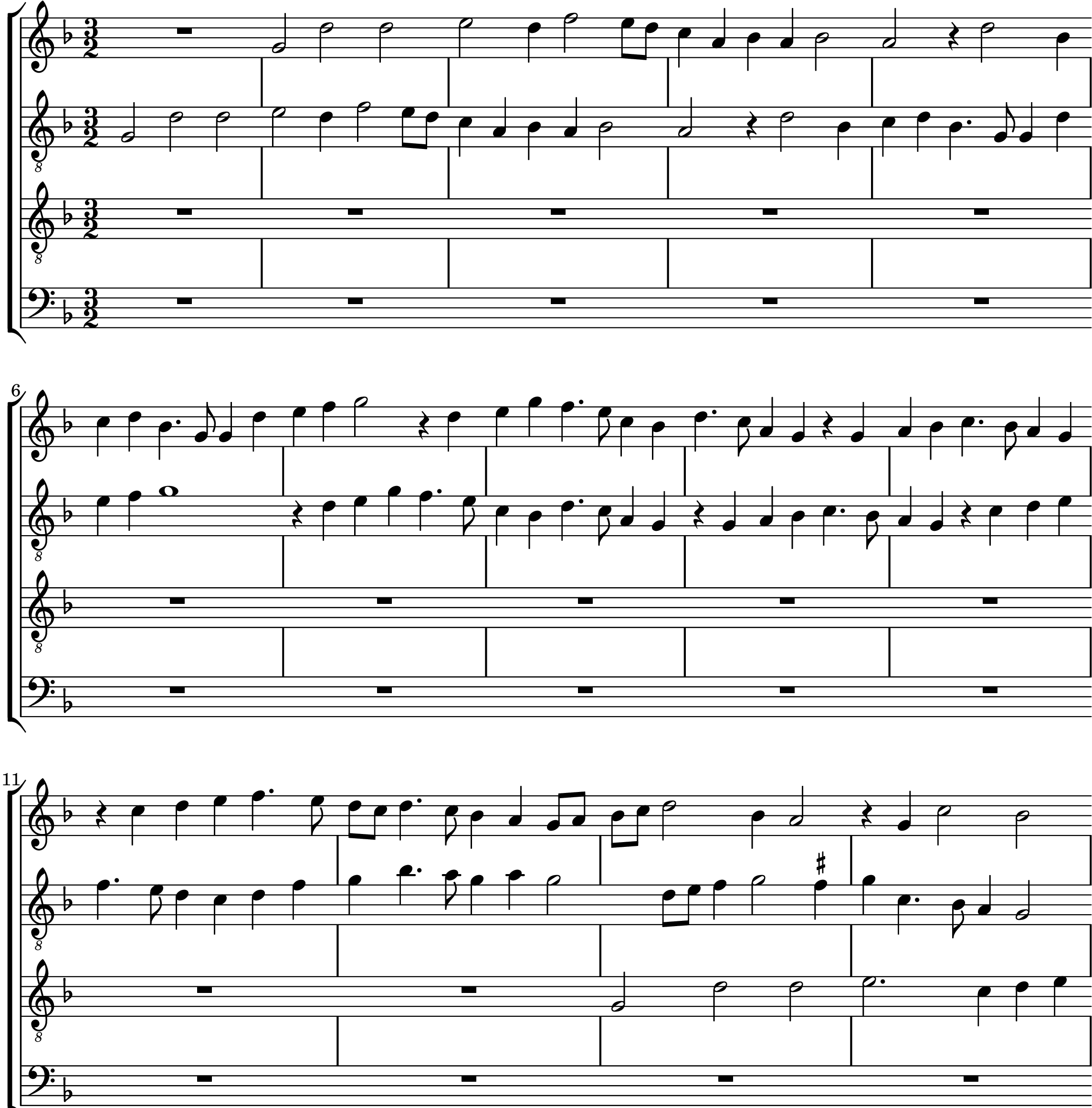 Figure 9: Josquin des Prez, Missa Ave Maris Stella, Et in terra, (ca. 1490s?). Click for audio.
